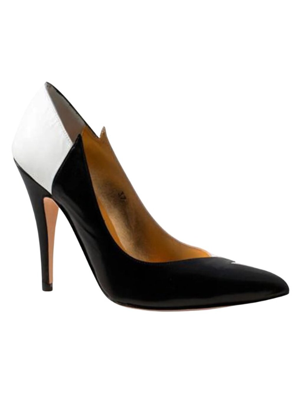 TERRY DE HAVILLAND Nisha Color Block Pump Heels
